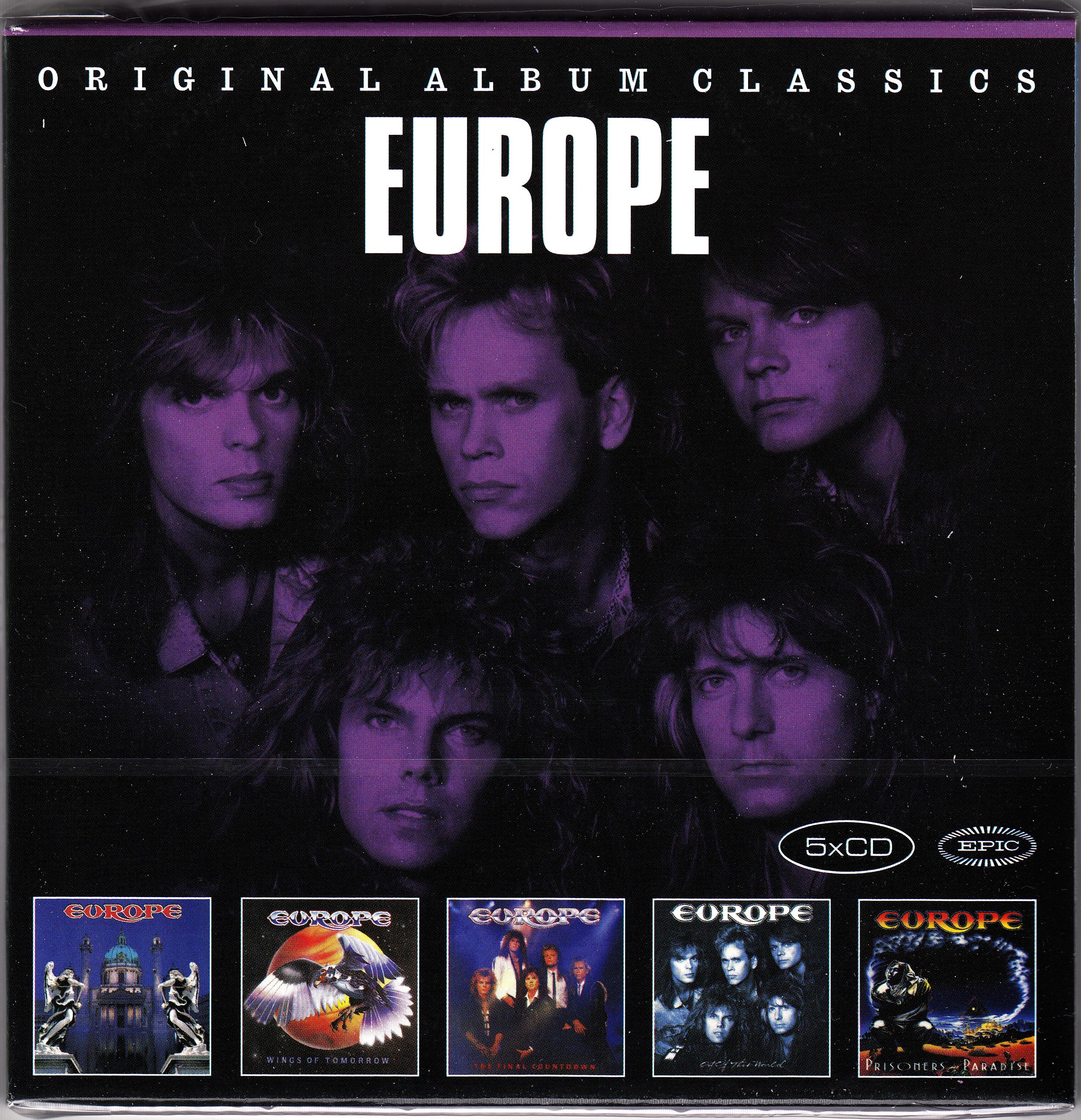 Europe  Original Album Classics : Front